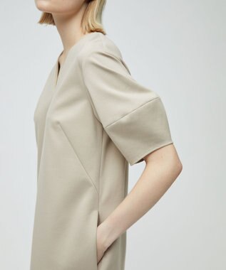 BEIGE， BEGONIA / Aラインワンピース Sand