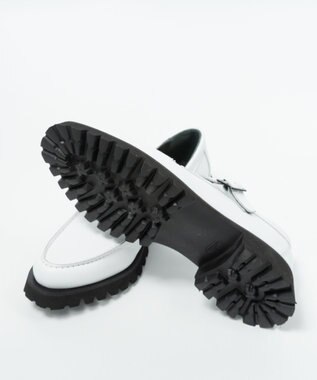 BONTRE 【BONTRE/ボントレ】Ｔストラップローファー ホワイト