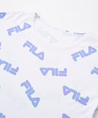 OP／FILA 【FILA】Tシャツ付きスクール水着 パープル