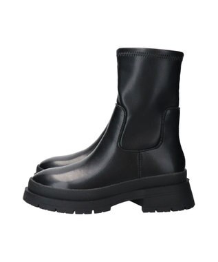 Bridget Birkin 【Bridget Birkin】モールドストレッチショートブーツ ブラック