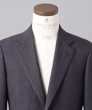 GOTAIRIKU 【Ermenegildo Zegna】ISLAND FLEECE　3ピーススーツ ネイビー系8