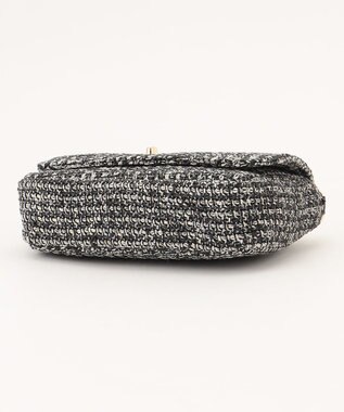 組曲 フラップミニショルダー バッグ ブラック系