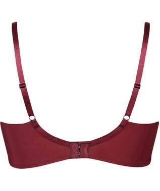 WACOAL 【ハグするブラ】 ブラジャー 体温を感知してカラダになじむ 谷間メイク 脇高設計 レディース BXB418 /ワコール レッド