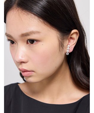 TOCCA TRILL PEARL EARRINGS イヤリング シルバー系