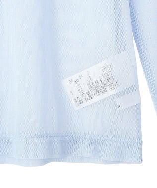 CRAFT STANDARD BOUTIQUE シアーメッシュロングスリーブインナー Light Blue