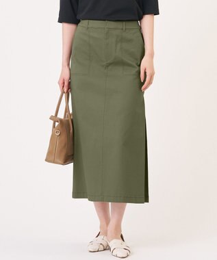J.PRESS LADIES S 20チノストレッチ スカート