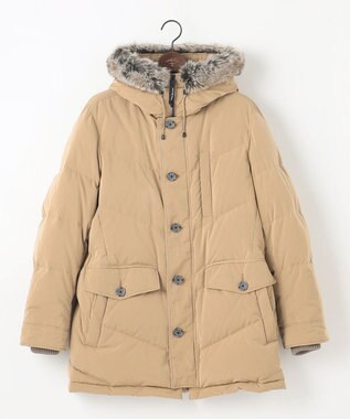 JOSEPH ABBOUD MOUNTAIN 【ECO撥水/ECOファー/9ポケット/ユニセックス】ＰＥ／ＮＹピーチダウン コート ベージュ系