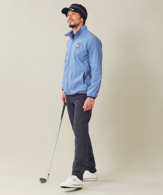 23区GOLF 5WAY着用可能【MEN】【ストレッチ】ツインスニード ネイビー系