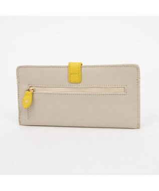 UNBILLION アトランタ ATLANTA / 牛革薄マチロングウォレット アイボリー