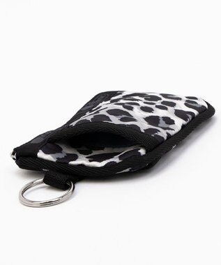 LeSportsac KEY CARD HOLDER/ニュートラルレオパード ニュートラルレオパード