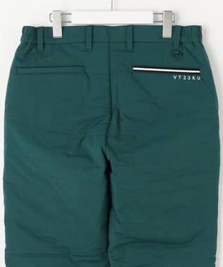 23区GOLF 冬の最強防寒パンツ【MEN】キルティング パンツ ダークグリーン系