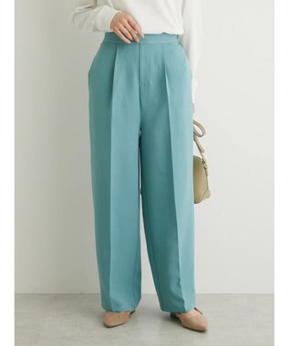 Green Parks ・Ｐｅｔｉｔ　Ｆｌｅｕｒ　センタープレスカラーパンツ Blue