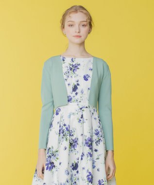 TOCCA 【洗える！】SQUARE BOLERO ボレロ グリーン系