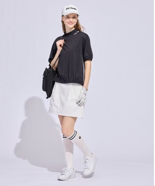 PW CIRCULUS 【虫よけ加工】【WOMEN】P-MOF ソックス ニーハイ丈 ゴルフウェア レディース ホワイト系