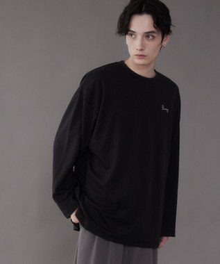 WEGO AIRFUNCTIONシンプルロゴT（LS） ブラック