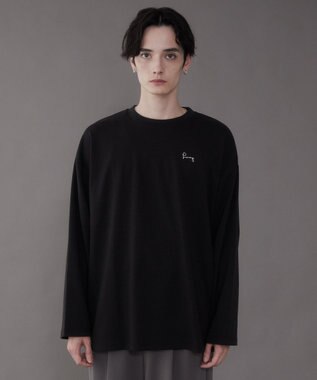 WEGO AIRFUNCTIONシンプルロゴT（LS） ブラック