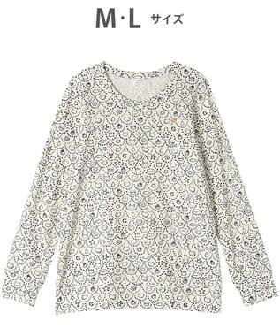 tsumori chisato SLEEP ツモリチサト トップス 長袖 ルームウェア レディース UTW461 /ワコール アイボリー