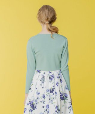 TOCCA 【洗える！】SQUARE BOLERO ボレロ グリーン系