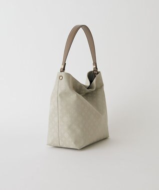 russet ナイロンジャガード2WAYショルダーバッグ(CE-1693) Ecru