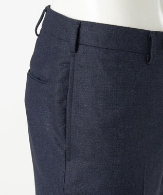 J.PRESS MEN 【ESSENTIAL CLOTHING】コンフォートフランネル スーツ/総裏 ネイビー系