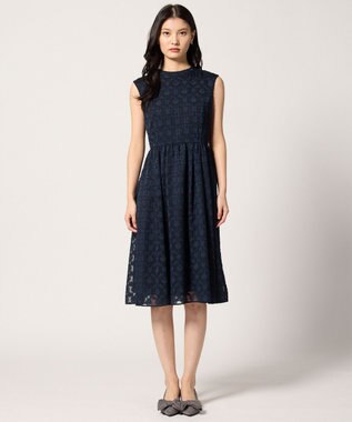 TOCCA 【洗える・消臭】ROSY CHEEK ドレス ネイビー系5