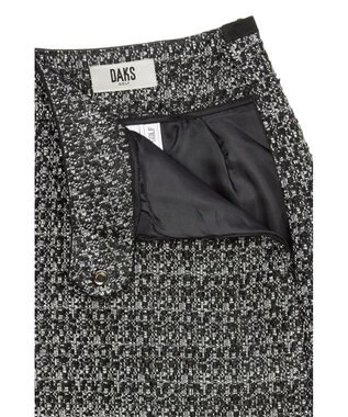 DAKS 【DAKS GOLF】ツイードキュロットパンツ ブラック