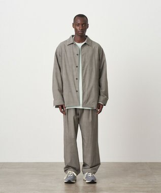 ATON KYOTO TSURIZOME COTTON | カバーオール - UNISEX SUMI