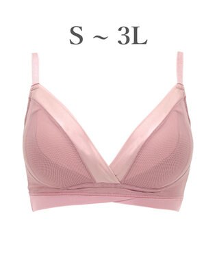 BRADELIS New York 【BRADELIS Me / ノンワイヤーブラ】ハグミーブラレット ソフト補整 楽にナチュラルな谷間を作る補正ブラジャー ME118307