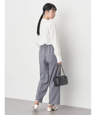 earth music&ecology ストレートパンツ Gray Mixture