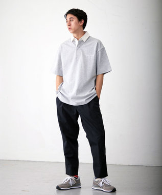 J.PRESS YORK STREET 【UNISEX】テーパードパンツ ブラック系