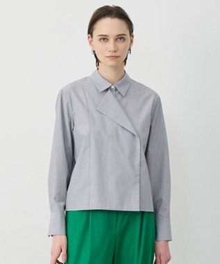 ICB 【先行予約】クリーンブロード ライダース風 クロップドシャツ