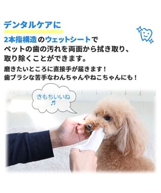 PET PARADISE マルチフィンガーシート デンタル 指 歯ブラシ シート 30枚入り -