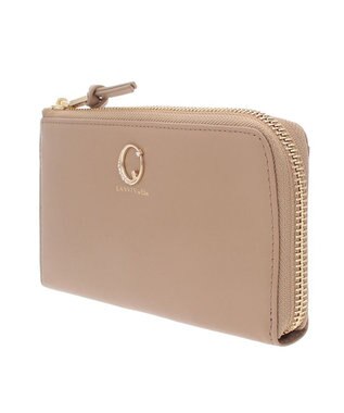 LANVIN en Bleu ルナ Ｌファスナー長財布 ベージュ