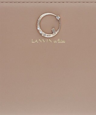 LANVIN en Bleu ルナ Ｌファスナー長財布 ベージュ