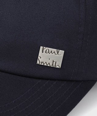 Paul Smith Cropped Logo プレート キャップ ネイビー