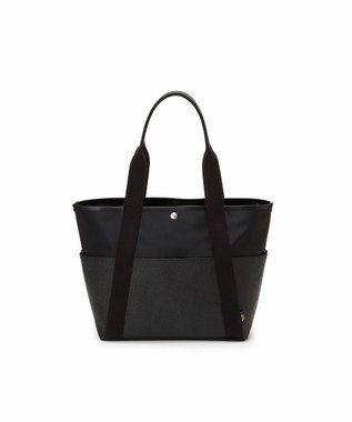 TOPKAPI 【Breath TOPKAPI】【TOPKAPI × 藤本美貴さんコラボ】スコッチグレイン 10ポケット トートバッグ L/マザーズバッグ/撥水 ブラック