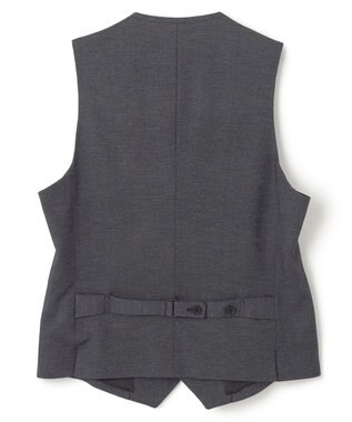 JOSEPH HOMME 【LEON 掲載】ウーステッドモックロディ ジレ グレー系