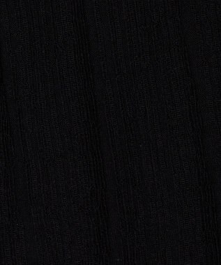 JOSEPH クリンクルリブ　カーディガン Black