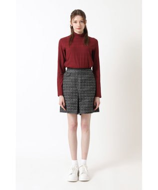 DAKS 【DAKS GOLF】ツイードキュロットパンツ ブラック