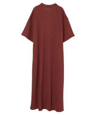 CRAFT STANDARD BOUTIQUE ワッフルワンピース Brick Red