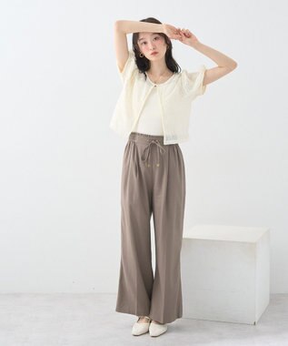 earth music&ecology パールストラップキャミソール Ivory