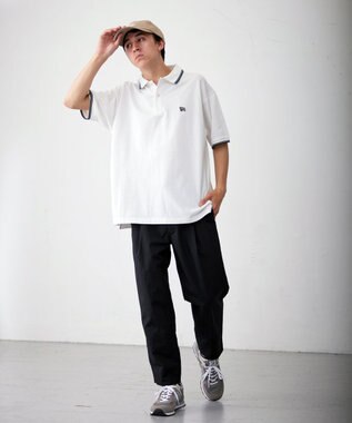 J.PRESS YORK STREET 【UNISEX】テーパードパンツ ブラック系