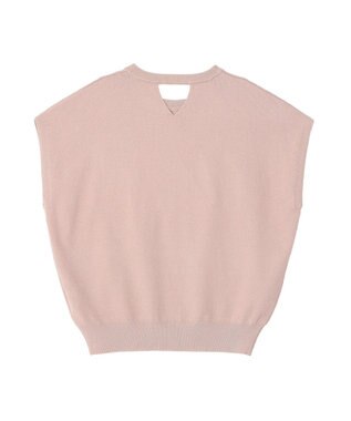 AMERICAN HOLIC 【WEB限定】接触冷感ラメフレンチスリーブニットプルオーバー Pink