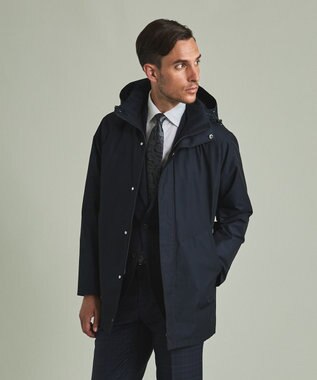 GOTAIRIKU 【仕事で着用可】ラスタードビー フーデッドブルゾン(23年モデル) ネイビー系8