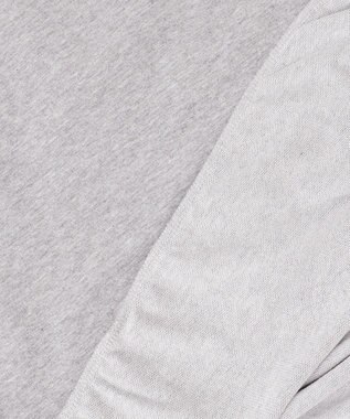 UNFILO スウェットサイドZIPベスト ライトグレー