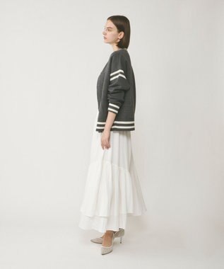 GRACE CONTINENTAL イレギュラーギャザースカート キナリ