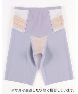 WACOAL ガードル 【肌リフト】 下半身のたるみをリフトアップ スリムなシルエット ロング丈 一枚ばき可能 Qサイズまで対応 大きいサイズ レディース GRC424 /ワコール ラズベリー