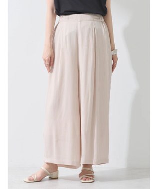 earth music&ecology レーヨンクレープイージーパンツ