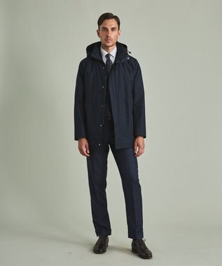 GOTAIRIKU 【仕事で着用可】ラスタードビー フーデッドブルゾン(23年モデル) ネイビー系8