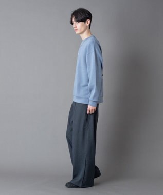 WEGO 【ユニセックス着用ITEM】アクセ付きフォトグラフィックプルオーバー サックス